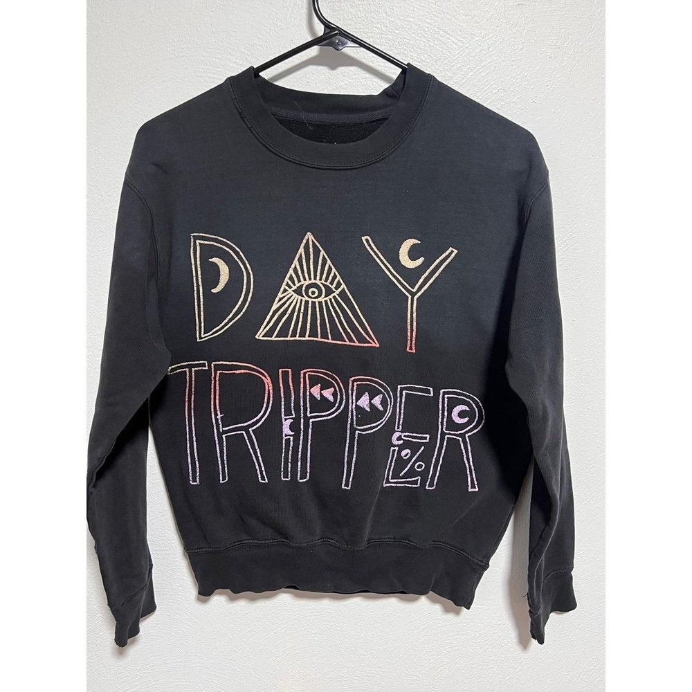 LIFE CLOTHING CO. Black Long Sleeve Pullover Sweatshirt Size Small - Picture 2 of 5